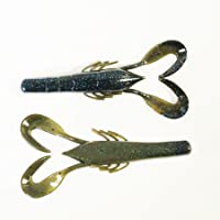 Missile Baits Craw Father Cangrejo de Vinilo de Pesca- Unisex Adulto- Azul (Super Bug)- 3.5&quot-